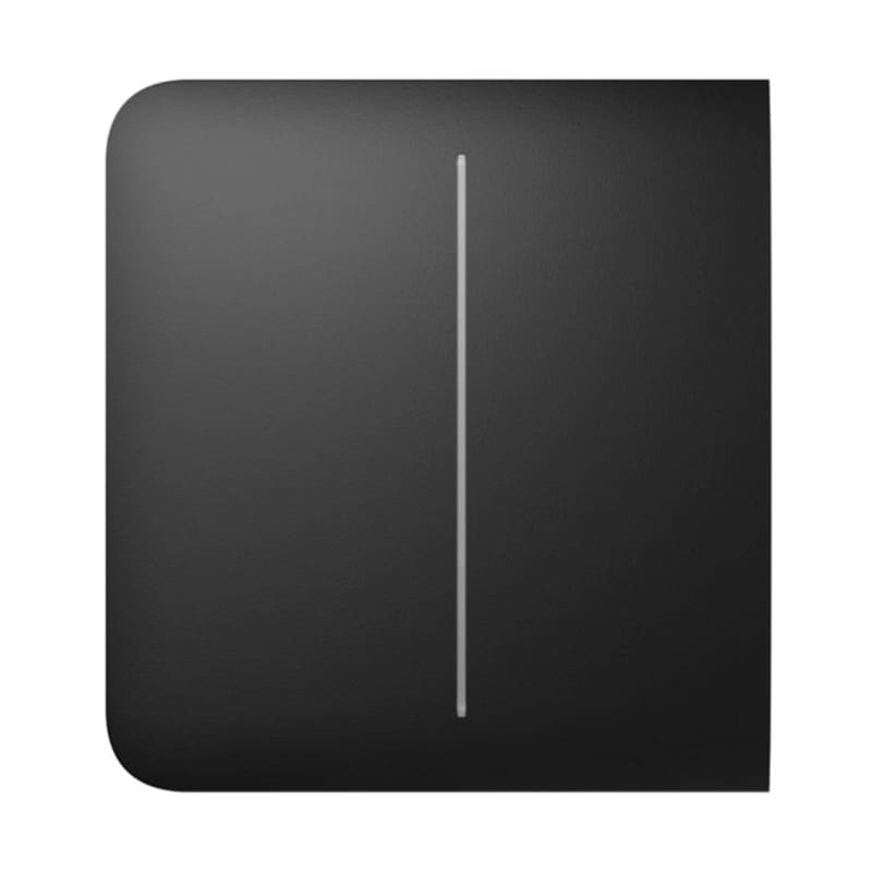 Бічна кнопка для двоклавішного вимикача Ajax SideButton (2-gang) Black