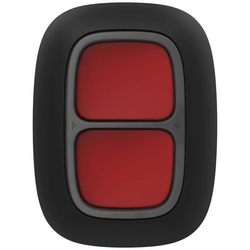Беспроводная экстренная кнопка Ajax DoubleButton black
