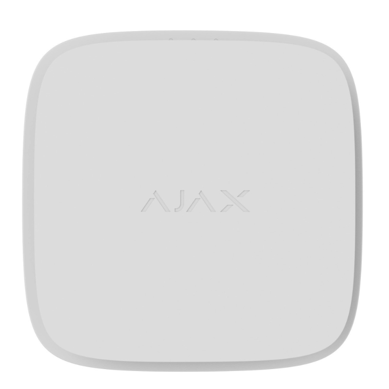 Бездротовий датчик диму, температури та чадного газу Ajax FireProtect 2 RB (Heat/Smoke/CO) White