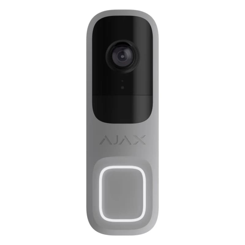 Відеодзвінок Ajax DoorBell Grey із вбудованим ШІ