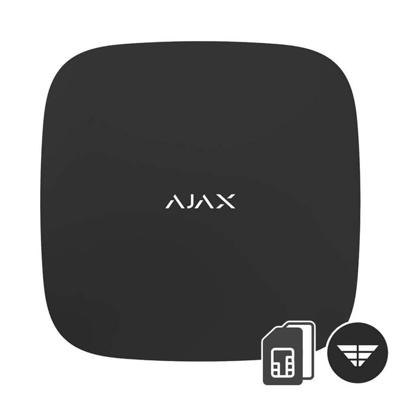 Интеллектуальная централь Ajax Hub 2 black (2G)