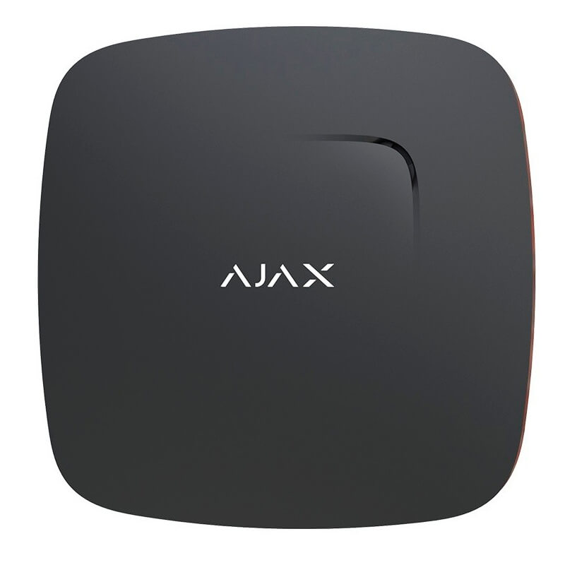 Бездротовий датчик детектування диму Ajax FireProtect Black