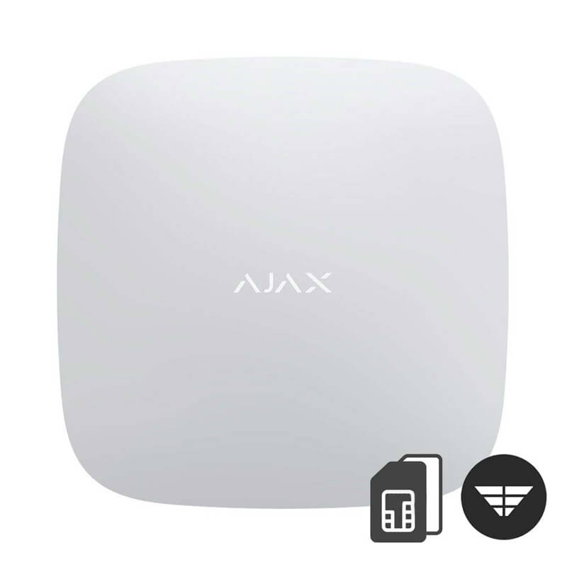 Интеллектуальная централь Ajax Hub 2 white (2G)