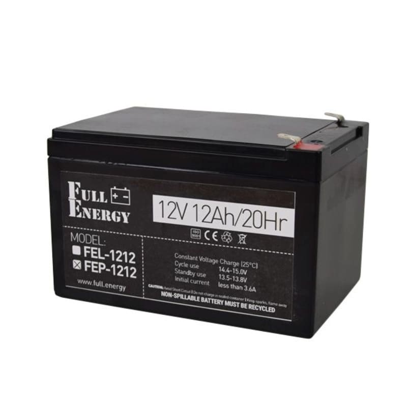 Акумулятор 12Аh 12V Full Energy свинцево-кислотний