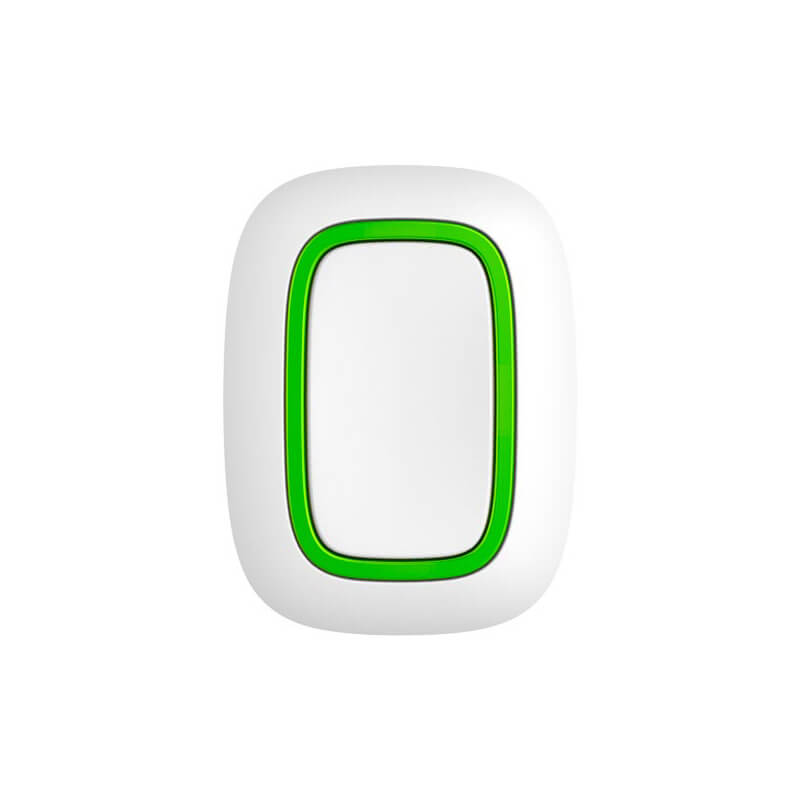 Беспроводная тревожная кнопка Ajax Button white