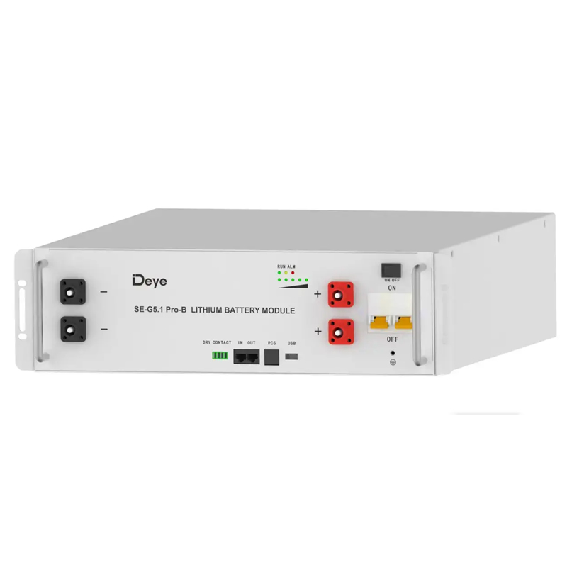 Акумуляторна батарея Deye SE-G5.1 Pro-B LiFePO4 LV 51.2v 100Ah 5.12kwh