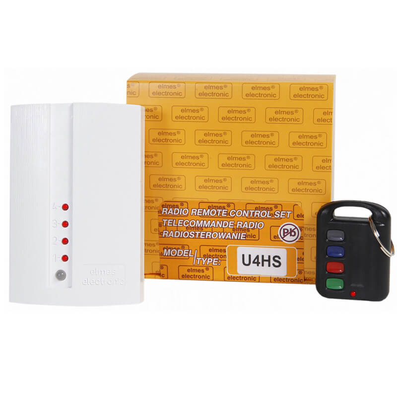 Беспроводной четырёхканальный радиокомплект Elmes Electronic U4HS