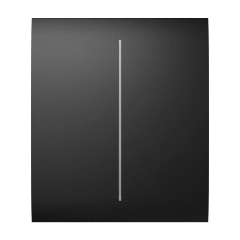 Центральна кнопка для двоклавішного вимикача Ajax CenterButton (2-gang) Black