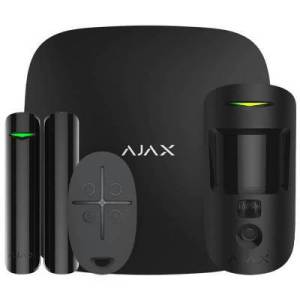 Комплект беспроводной охранной сигнализации Ajax StarterKit Plus black - OC.com.ua