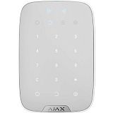 Бездротова клавіатура з підтримкою захищених безконтактних карт Ajax Keypad Plus white / Клавіатури, тривожні кнопки (брелоки)