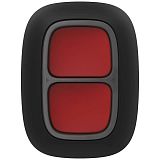 Бездротова екстрена кнопка Ajax DoubleButton black / Клавіатури, тривожні кнопки (брелоки)