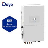 Гібридний високовольтний інвертор Deye SUN-30K-SG01HP3-EU-BM3, 30kW, 3Ф, 230V / Гібридні інвертори