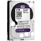 Жорсткий диск WD 3.5 SATA 3.0 6TB IntelliPower 64Mb Cache Purple 6TB / Накопичувачі / Роз'єми