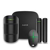 Комплект бездротовий охоронної сигналізації Ajax StarterKit 2 (8EU) Black / Комплекти сигналізації