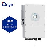 Гібридний високовольтний інвертор Deye SUN-20K-SG01HP3-EU-AM2, 20kW, 3Ф, 230V / Гібридні інвертори