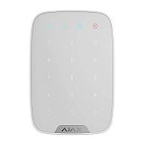 Бездротова сенсорна клавіатура Ajax KeyPad white / Клавіатури, тривожні кнопки (брелоки)